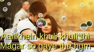 Download lagu Aankhen Khuli Khuli Hui Thi Magar so gaye the Hum mp3 Download lagu Aankhen Khuli Khuli Hui Thi Magar so gaye the Hum mp3