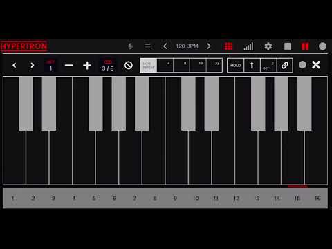 Hypertron with Arpeggiator + Automation