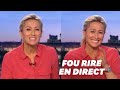 Le Fou Rire D Anne Sophie Lapix En Plein Journal Télévisé