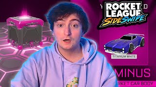 *I FINALLY PULLED A TW DOMINUS* 50 PRO PRESENT OPENING | ROCKET LEAGUE SIDESWIPE