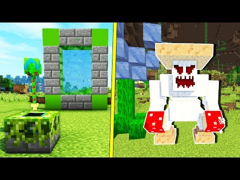 MİNECRAFT'TA OLMAMASI GEREKEN ÇILGIN PORTAL VE İTEMLER  ! - Minecraft
