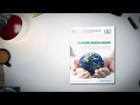 Revista Alfa Omega TV Magazin 6.6 - Verdictul Stiintei: Creatie! (noiembrie-decembrie 2016)