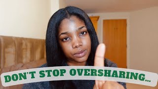 Oversharing Saves Lives: The Benefits & Irony of Oversharing.
