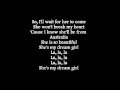 Jonas Brothers - Australia (Lyrics on Screen)