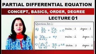 Partial Differential Equation – Concept | Basics | Order and Degree with Examples