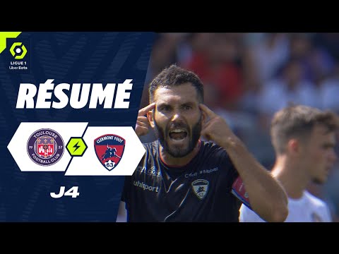 TOULOUSE FC - CLERMONT FOOT 63 (2 - 2) - Résumé - (TFC - CF63) / 2023-2024