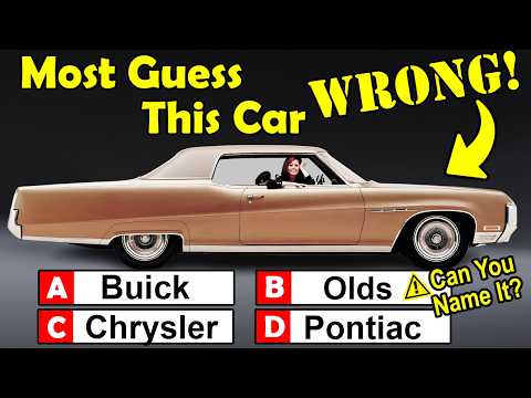 Can You Name This Classic & 19 Other Vintage Cars??