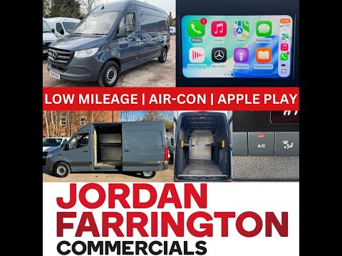 2018 '68 reg' LOW MILEAGE MERCEDES BENZ SPRINTER 314 (EURO 6) VAN - WALK AROUND
