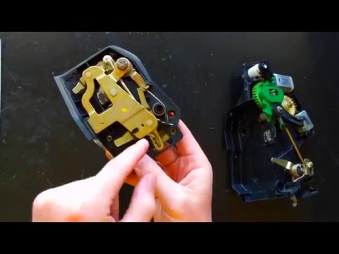 E46 Door Lock Actuator - teardown and repair