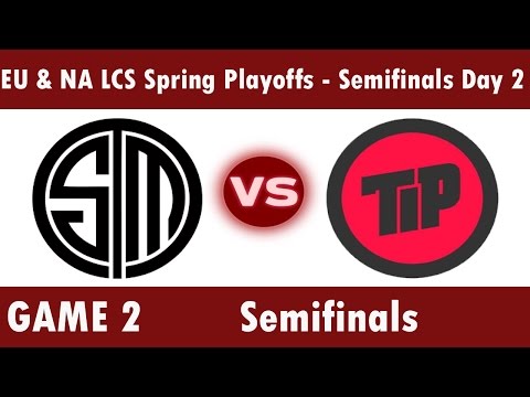 TSM vs TIP - Game 2 | LCS NA Spring Playoffs - Semifinal | Team SoloMid vs Team Impulse