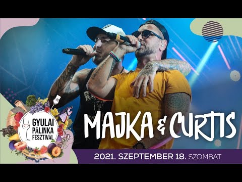 MAJKA & CURTIS koncert , Gyula , 2021.09.18. HD