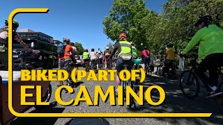 El Camino Bike Ride for Safety Awareness with Silicon Valley Bicycle Coalition