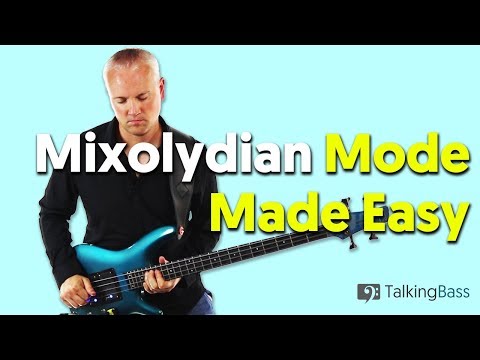 Mixolydian Mode Made Easy For Bass!