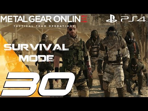 Metal Gear Online 3 - Multiplayer Online Gameplay Session Part 30 - Survival Matches [1080p 60fps]