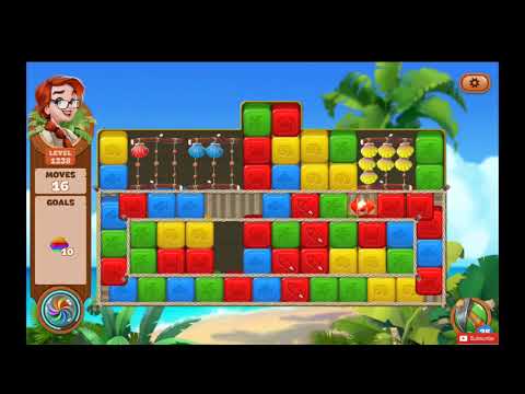 Lost Island Blast Adventure Level 1238 NO BOOSTERS - A S GAMING