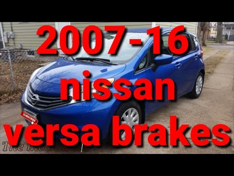 Nissan Versa note / micra front brakes