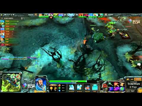 Fnatic EU vs iCCup Game 1 Part 2   EIZO Cup DOTA 2   TobiWan & Wagamama