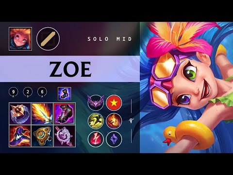 Zoe Mid vs Ryze - VN Master Patch 26.01