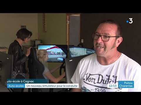 Auto-école : un nouveau simulateur pour la conduite à Cognac