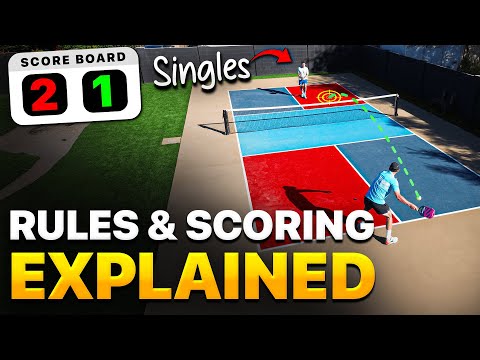 Pickleball SINGLES Rules Breakdown