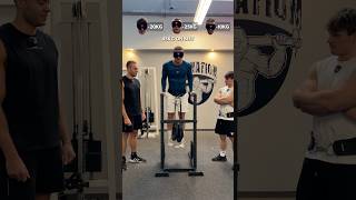 Another way to set new PRs 👀 See who can guess the added weight ⚡ Using our new Dip Station 🔥