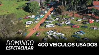 Maior colecionador de carros do Paraná tem 400 veículos usados