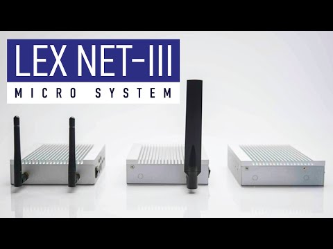LEX NET-III 2I640DW | Fanless Embedded Computer Showcase