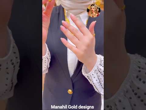 Would you wear these Designer Gold Rings ? #shorts #goldring #22k