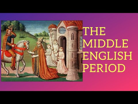 MIDDLE ENGLISH PERIOD