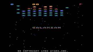 GALAXIAN !! ATARI 800 XL - 80'S NOSTALGIA - LONG PLAY