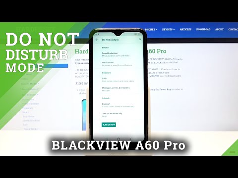 How to Enable Do Not Disturb Mode in BLACKVIEW A60 Pro – Turn On DND Mode