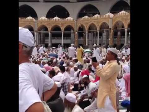 Adem Şener Hoca Kabe'den Hutbe Dinletisi  09/09/2016 (Hac)