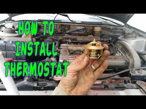 How to install Thermostat Mitsubishi 4g63