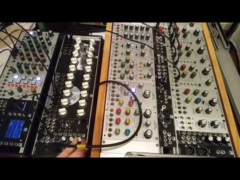 Michael Collins' Command Module Demo ARP 2500 inspired Matrix Switch for Eurorack Modular Synths