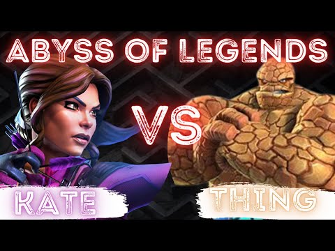 Rank 3 Kate Bishop Vs Thing | Abyss of Legends | MCOC