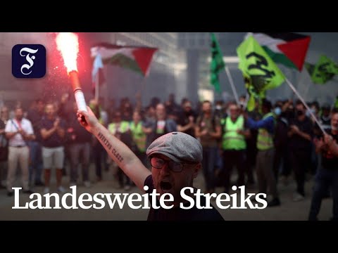 Frankreich: Beschäftigte gehen gegen Sparpläne auf die Straße