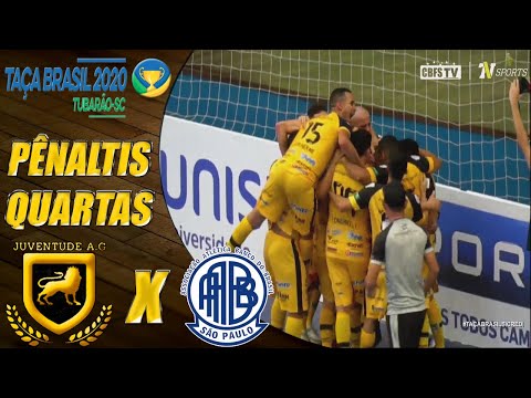 PÊNALTIS Juventude AG X AABB | Quartas de Final | Taça Brasil de Futsal 2020 (18/02/2021)