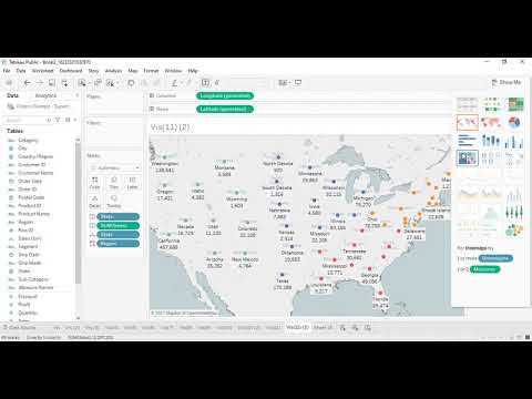 Learn Tableau Tutorial for Beginners 27 Working with Map Groups in ...