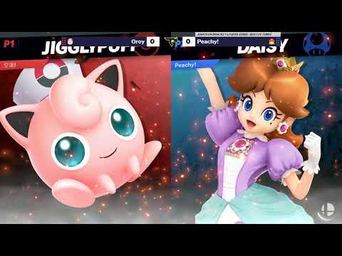TJ 36 SSBU Amateur Losers Semis - Oroy (Jigglypuff) vs. Peachy! (Marth/Daisy)