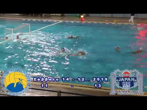 WATER POLO FRIENDLY GAME PERISTERI vs JAPAN NATIONAL TEAM 14  12  2019