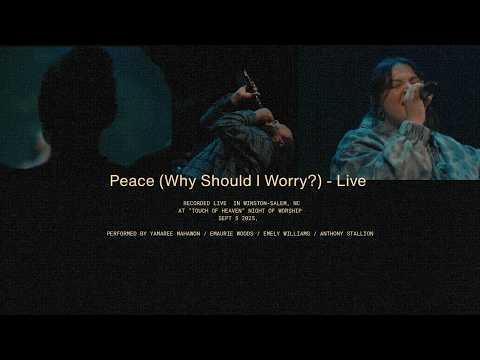 Peace (Why Should I Worry?) | Official Live Video | Yamaree Mahawon