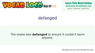 Video thumbnail for defanged