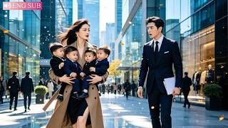 Download lagu A  girl returned with three kids, met her ex at the airport—mini ceos chased him calling dad mp3