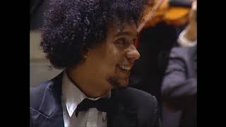 Aldo plays Mozart no. 13 with Maestro Claudio Abbado