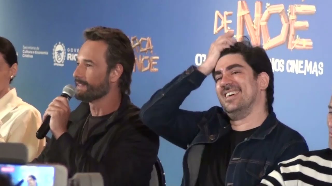 A CASA DO MR VOLPI.APRESENTA TRAILER E COLETIVA DE IMPRENSA DA ANIMAÇAO A ARCA DE NOE VC VAI VIBRAR