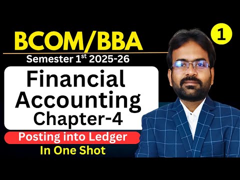 Financial Accounting Syllabus 2025 26 BCom 1st Year Semester 1st CWG for BCOM