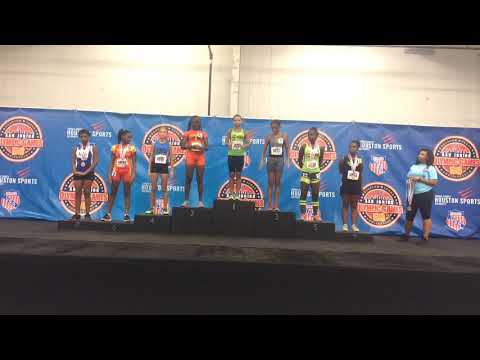 Camryn Curtis, AAU JO Award Ceremony, 3K Racewalk, July 31, 2016