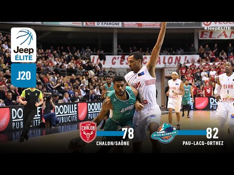Chalon/Saône vs Pau-Lacq-Orthez  | J20 Jeep® ÉLITE - 10 février 2019