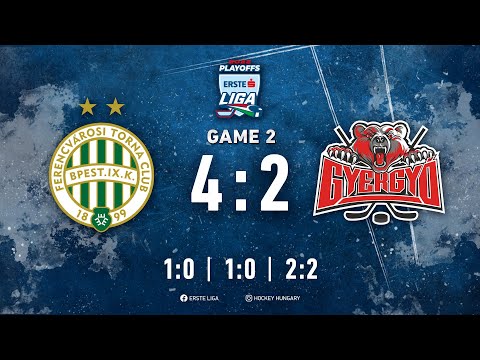 Gólösszefoglaló - EL 259 - FTC-Telekom - Gyergyói Hoki Klub 4:2 20220317