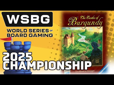 Castles of Burgundy Ring Championship - World Series of Board Gaming 2025